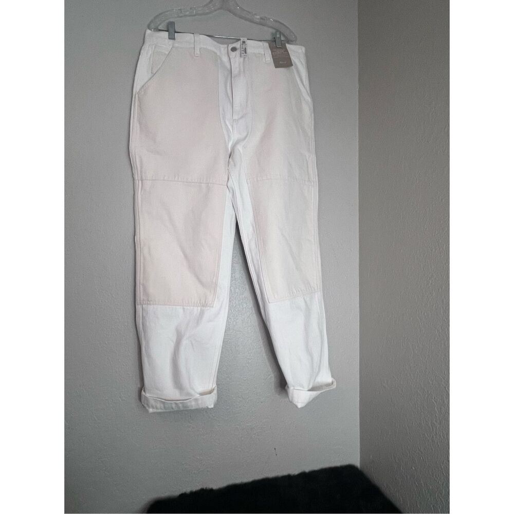 Madewell The Perfect Vintage Straight Two Tone High Rise Jeans US Women's 33 New